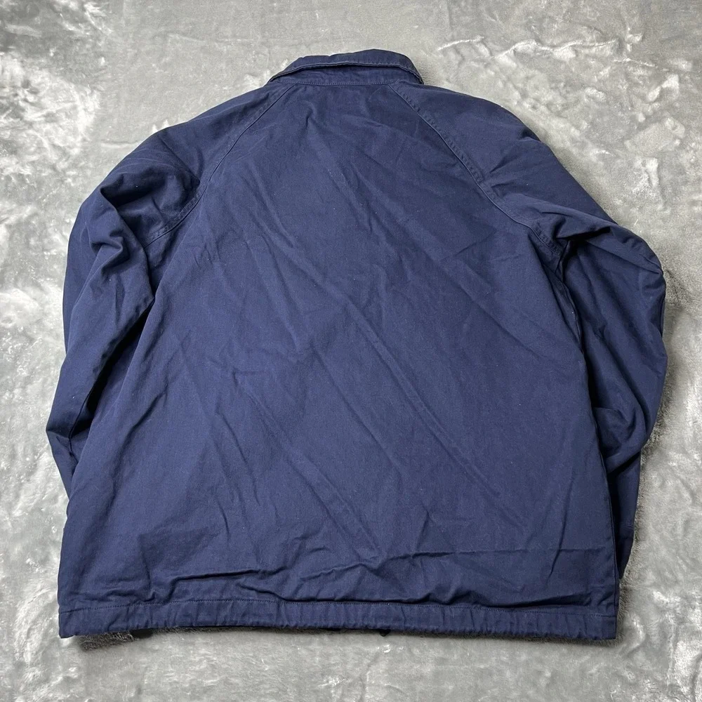 Diamond Supply Co Jacket Men Size XXL Bomber Navy Blue Diamond Logo Streetwear